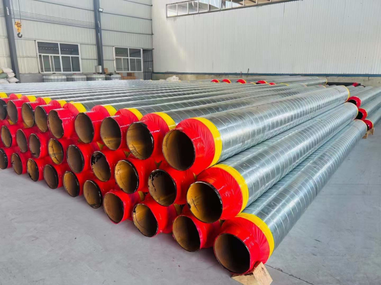 钢套钢蒸汽保温管