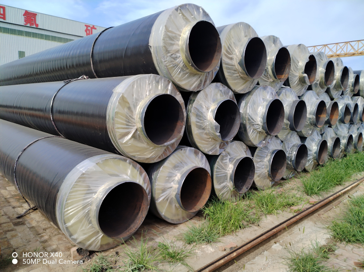 钢套钢蒸汽保温管