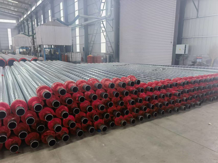 钢套钢蒸汽保温管