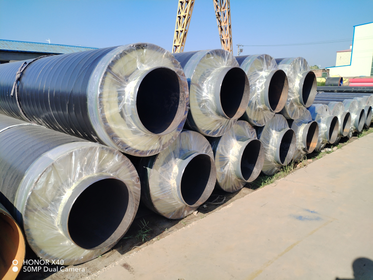 钢套钢蒸汽保温管