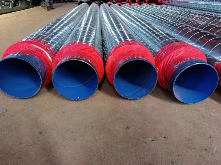 钢套钢蒸汽保温管