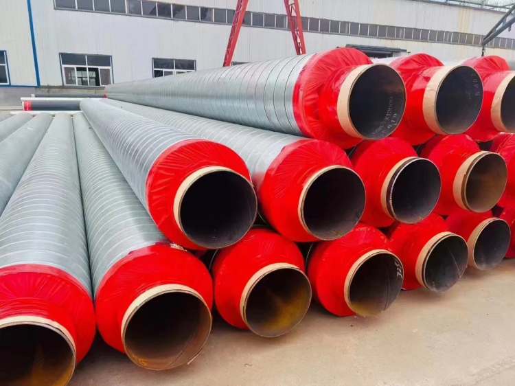 钢套钢蒸汽保温管