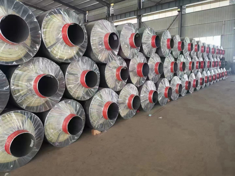 钢套钢蒸汽保温管