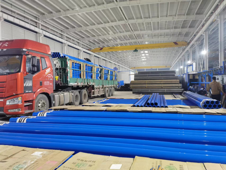 沟槽连接涂塑复合钢管