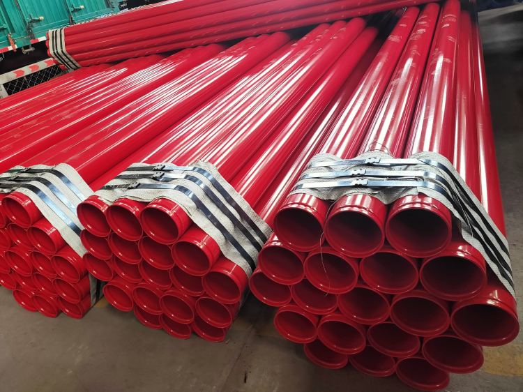 沟槽连接涂塑复合钢管