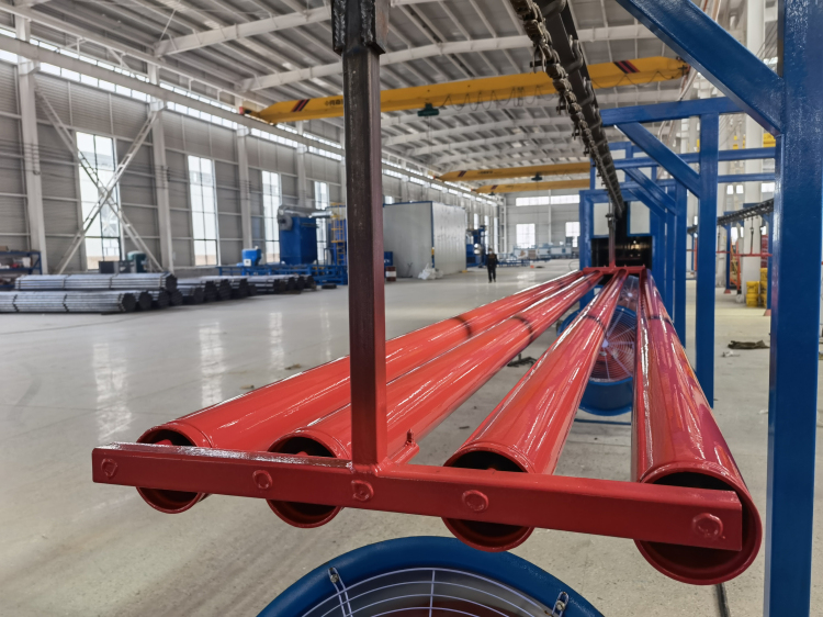 沟槽连接涂塑复合钢管