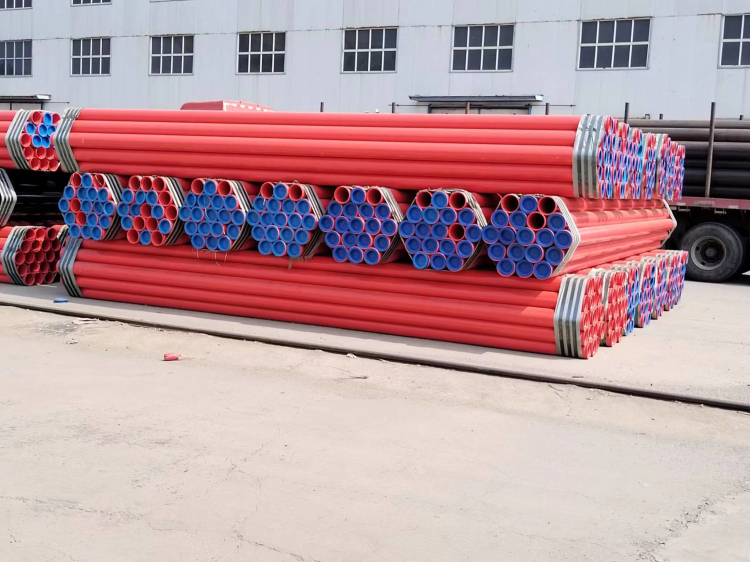 沟槽连接涂塑复合钢管