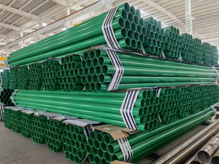 法兰连接涂塑复合钢管