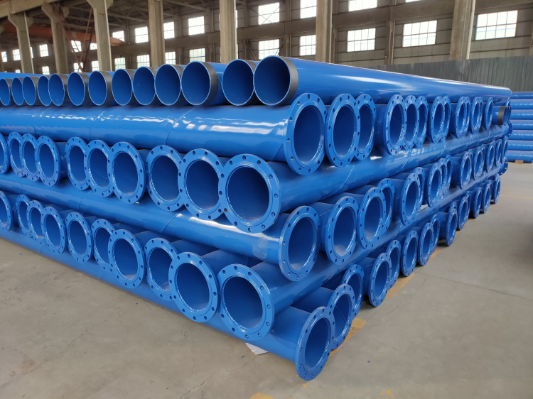 法兰连接涂塑复合钢管