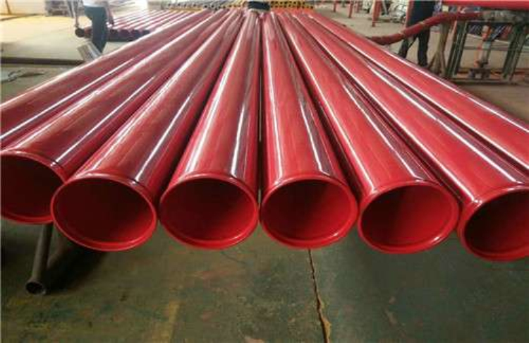 沟椿连接消防涂塑钢管